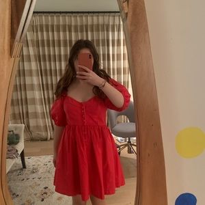 Dress from Anthropologie (Maeve brand),last pic is accurate color. Size small